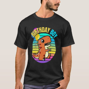 Dinosaur Birthday Boy 1st 2nd Two 3rd 4th 5th Todd T-Shirt