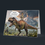 Dinosaur Birthday Card<br><div class="desc">These super cool Dinosaurs will make your child’s birthday the special occasion it should be!  Not only will the recipient love this card,  but it will be displayed proudly!</div>