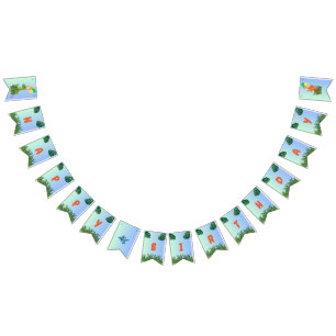 Dinosaur Birthday Party  Bunting
