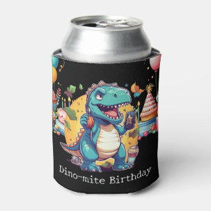 Dinosaur Birthday Party  Can Cooler