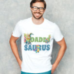 Dinosaur Birthday Party Cute Daddy Saurus Father T-Shirt<br><div class="desc">Dinosaur Birthday Party Cute Daddy Saurus Father T-Shirt</div>