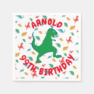 Dinosaur Birthday party Napkin