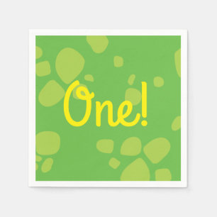 Dinosaur Birthday PArty Napkin