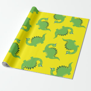 Dinosaur Birthday PArty Wrapping Paper