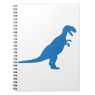 Dinosaur Blue Notebook