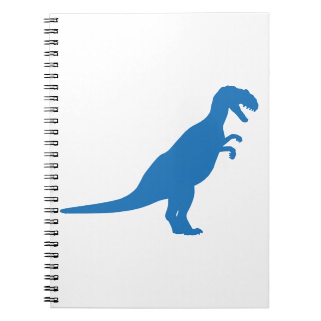 Dinosaur Blue Notebook (Front)