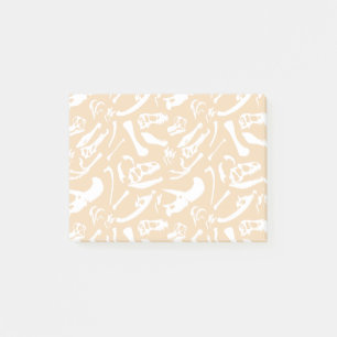 Dinosaur Bones (Gold) Post-it Notes