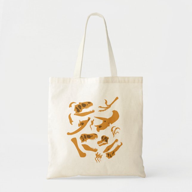 Dinosaur Bones Tote Bag (Front)