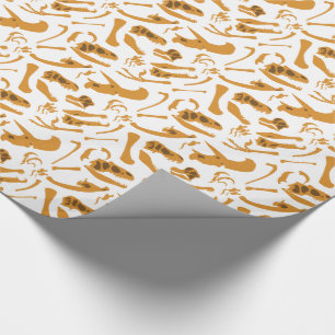 Dinosaur Bones Wrapping Paper