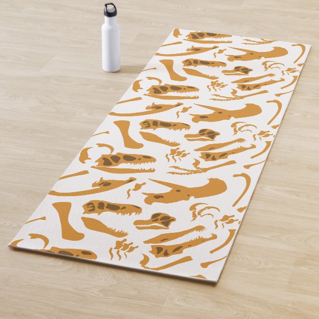 Dinosaur Bones Yoga Mat (In Situ)