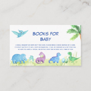 Dinosaur Books for Baby Cute Enclosure Card