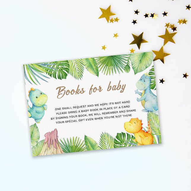 Dinosaur Books for Baby Enclosure Card (Creator Uploaded)