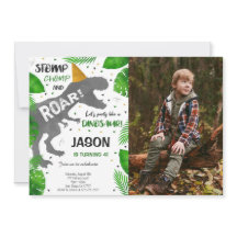 Dinosaur Boy Birthday Party Photo