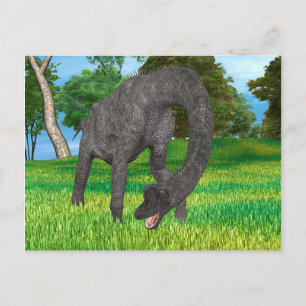 Dinosaur Brachiosaurus Postcard