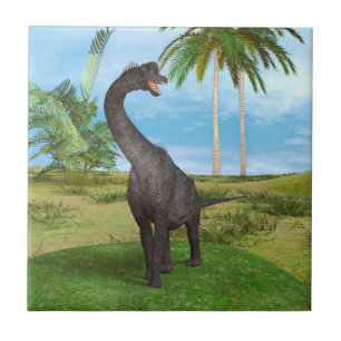 Dinosaur Brachiosaurus Tile