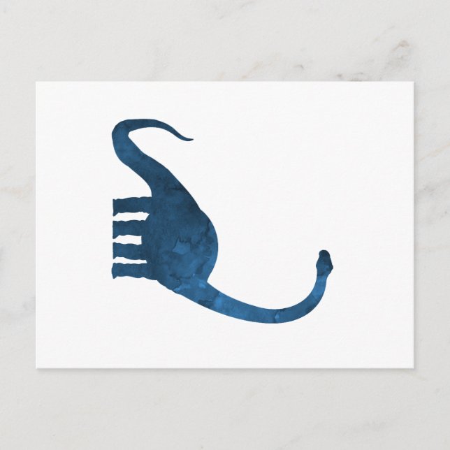 Dinosaur - Brontosaurus - Art Postcard (Front)