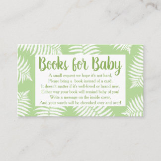 Dinosaur Brontosaurus Book Request Enclosure Card
