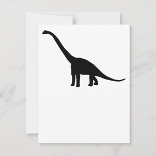 Dinosaur Brontosaurus Silhouette