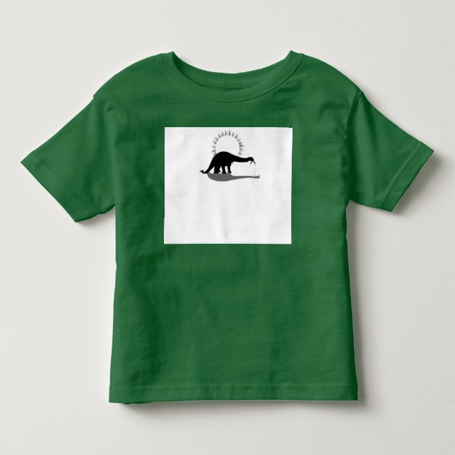 Dinosaur - Brontosaurus Toddler T-Shirt (Front)