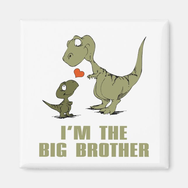 Dinosaur Brothers Magnet (Front)