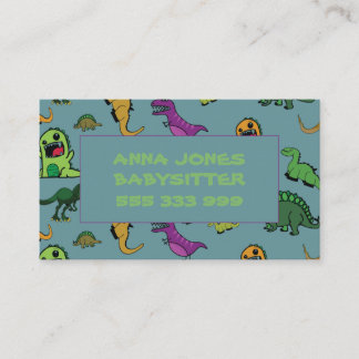 Dinosaur Business Card
