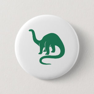 Dinosaur Button Green