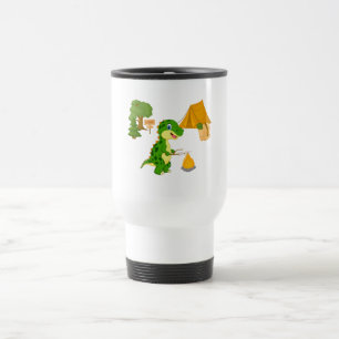 Dinosaur Camper Coffee And Travel Mugs