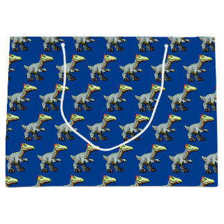 Dinosaur Cartoon toy Dilophosaurus Large Gift Bag