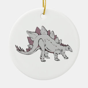 Dinosaur Ceramic Tree Decoration