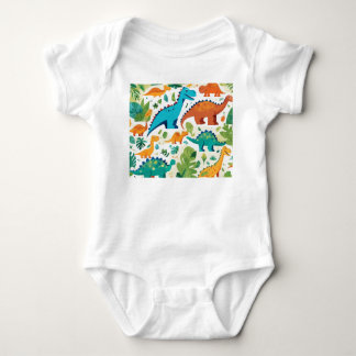 Dinosaur Character Clothes Baby Bodysuit