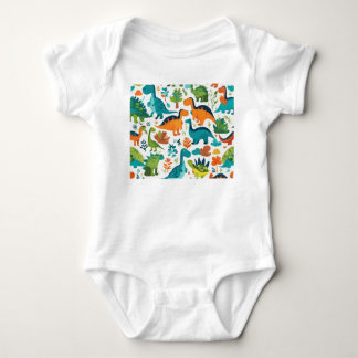 Dinosaur Character Clothes Baby Bodysuit
