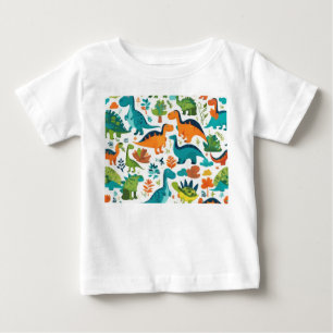 Dinosaur Character Clothes Baby T-Shirt