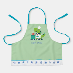 Dinosaur Chef Kids Apron