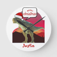 dinosaur christmas gift, personalised name