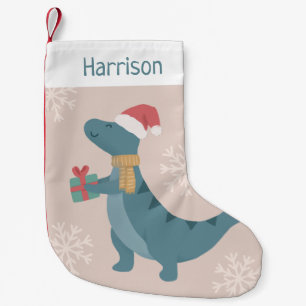 Dinosaur Christmas Stocking
