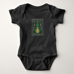 Dinosaur Christmas Tree Ugly Sweater