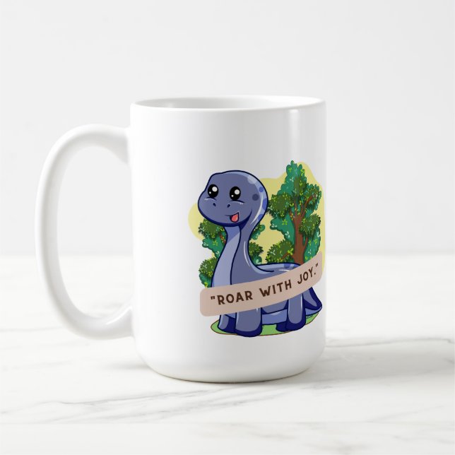 Dinosaur Coffee Mug (Left)