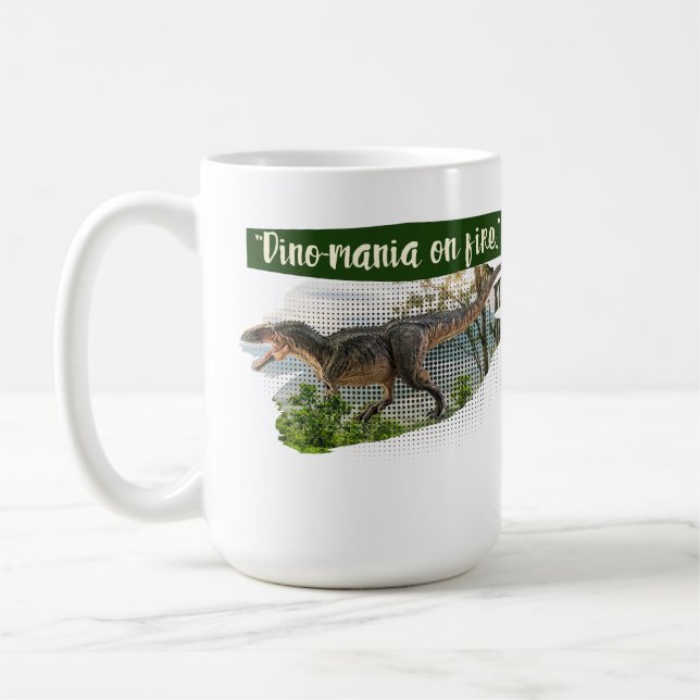 dinosaur coffee mug (Left)