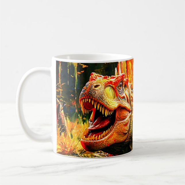 Dinosaur Coffee Mug (Left)