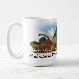 dinosaur coffee mug
