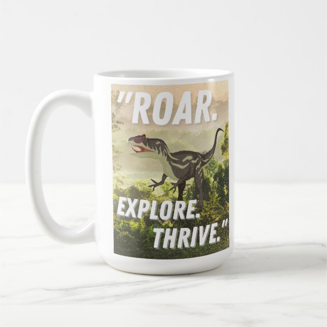 dinosaur coffee mug (Left)