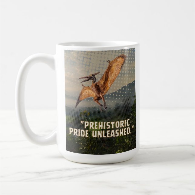 dinosaur coffee mug (Left)