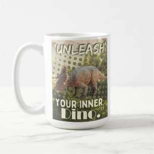 dinosaur coffee mug