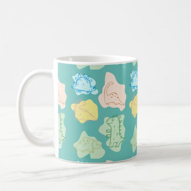 dinosaur coffee mug (Left)