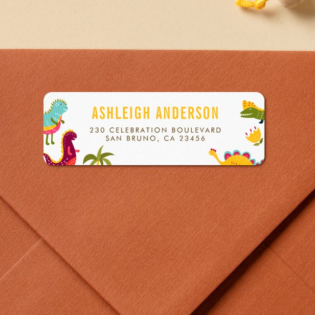 Dinosaur | Create Your Own Custom Return Address (Creator Uploaded)
