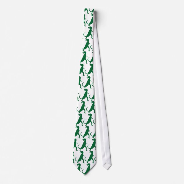 Dinosaur Cretaceous Tyrannosaurus Science Animal Tie (Front)