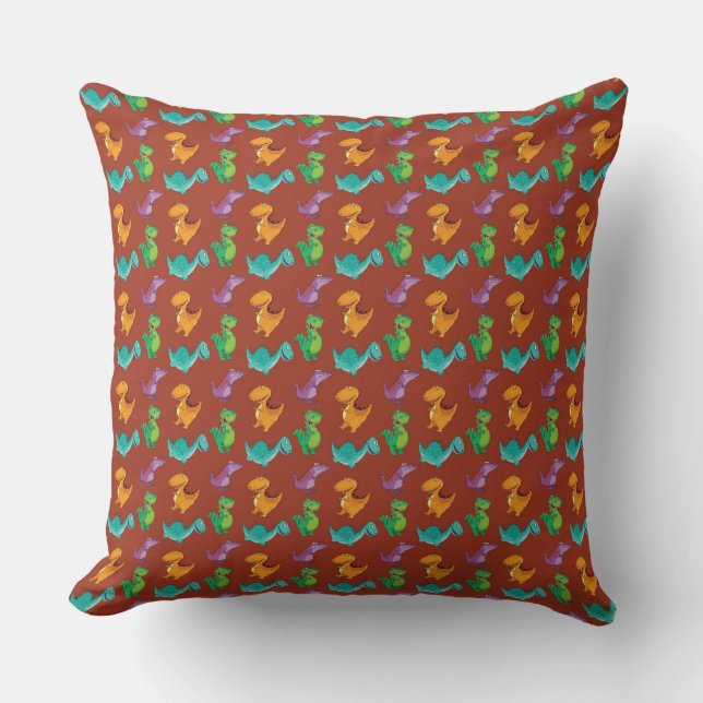 DINOSAUR CUSHION (Front)