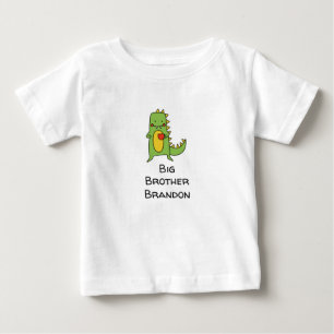 dinosaur customised baby boy t-shirt tee