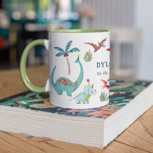 Dinosaur Cute Dino boy Name  Mug