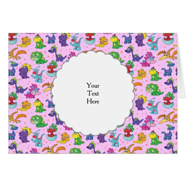 Dinosaur Cuteness Kawaii Extravaganza (Front Horizontal)